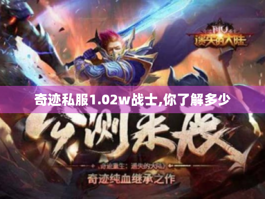 奇迹私服1.02w战士,你了解多少