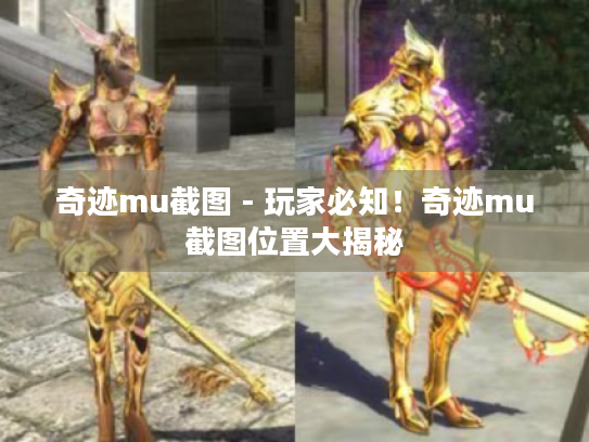 奇迹mu截图 - 玩家必知！奇迹mu截图位置大揭秘