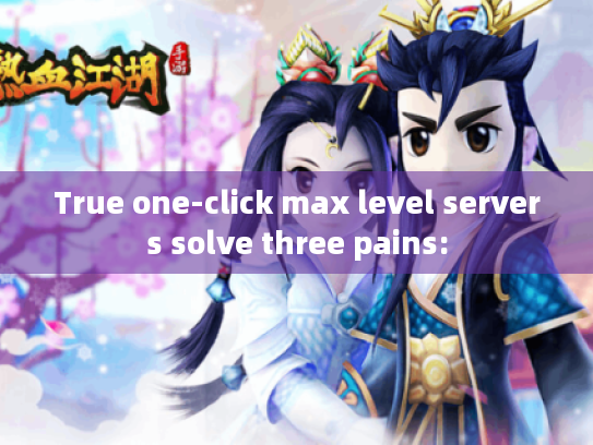 True one-click max level servers solve three pains: True one-click max level servers solve three pains:
