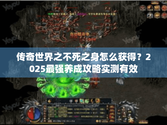 传奇世界之不死之身怎么获得?2025最强养成攻略实测有效 传奇世界之不死之身怎么获得?2025最强养成攻略实测有效