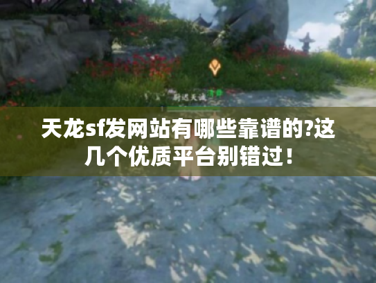 天龙sf发网站有哪些靠谱的?这几个优质平台别错过！
