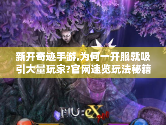 新开奇迹手游,为何一开服就吸引大量玩家?官网速览玩法秘籍 新开奇迹手游,为何一开服就吸引大量玩家?官网速览玩法秘籍