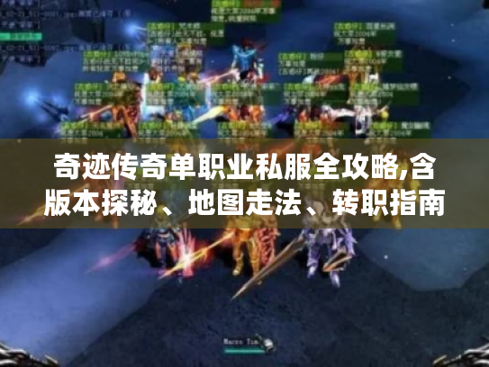 奇迹传奇单职业私服全攻略,含版本探秘、地图走法、转职指南对比分析