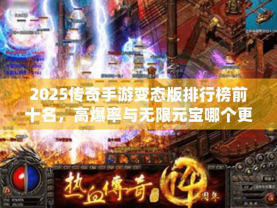 2025传奇手游变态版排行榜前十名,高爆率与无限元宝哪个更香? 2025传奇手游变态版排行榜前十名,高爆率与无限元宝哪个更香?