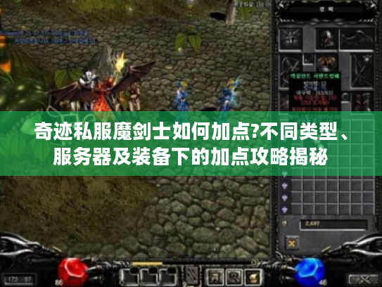 奇迹私服魔剑士如何加点?不同类型、服务器及装备下的加点攻略揭秘