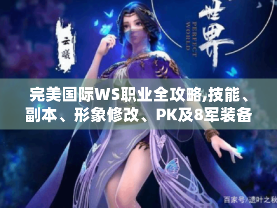 完美国际WS职业全攻略,技能、副本、形象修改、PK及8军装备获取秘籍