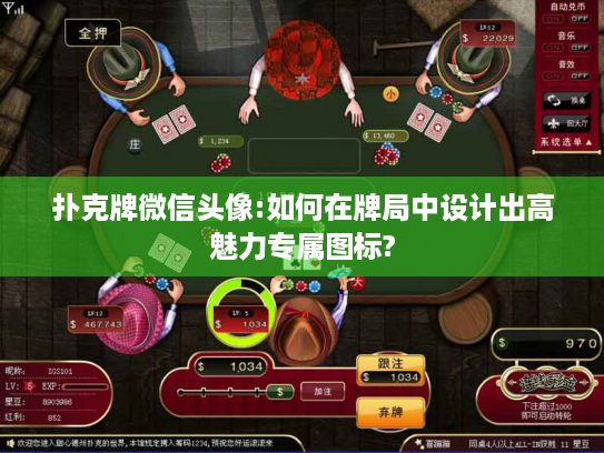 扑克牌微信头像:如何在牌局中设计出高魅力专属图标? 扑克牌微信头像:如何在牌局中设计出高魅力专属图标?