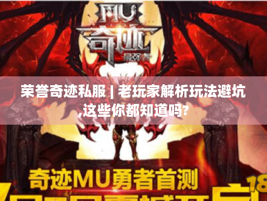 荣誉奇迹私服 | 老玩家解析玩法避坑,这些你都知道吗? 荣誉奇迹私服 | 老玩家解析玩法避坑,这些你都知道吗?