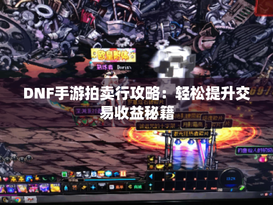 DNF手游拍卖行攻略:轻松提升交易收益秘籍 DNF手游拍卖行攻略:轻松提升交易收益秘籍
