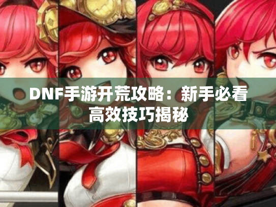 DNF手游开荒攻略:新手必看高效技巧揭秘 DNF手游开荒攻略:新手必看高效技巧揭秘