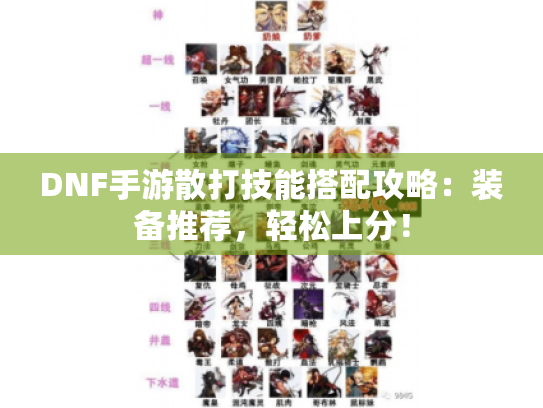DNF手游散打技能搭配攻略:装备推荐,轻松上分! DNF手游散打技能搭配攻略:装备推荐,轻松上分!