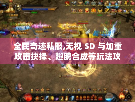 全民奇迹私服,无视 SD 与加重攻击抉择、翅膀合成等玩法攻略全揭秘 全民奇迹私服,无视 SD 与加重攻击抉择、翅膀合成等玩法攻略全揭秘
