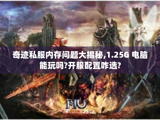 奇迹私服内存问题大揭秘,1.25G 电脑能玩吗?开服配置咋选? 奇迹私服内存问题大揭秘,1.25G 电脑能玩吗?开服配置咋选?
