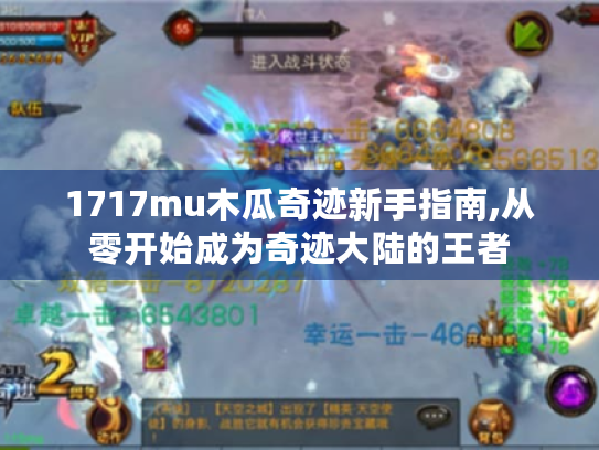 1717mu木瓜奇迹新手指南,从零开始成为奇迹大陆的王者 1717mu木瓜奇迹新手指南,从零开始成为奇迹大陆的王者