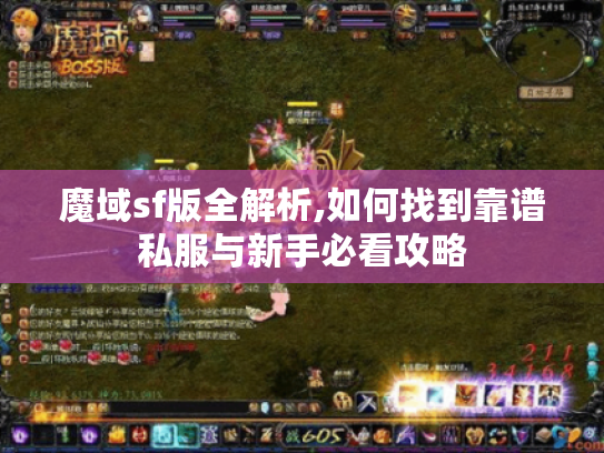 魔域sf版全解析,如何找到靠谱私服与新手必看攻略 魔域sf版全解析,如何找到靠谱私服与新手必看攻略