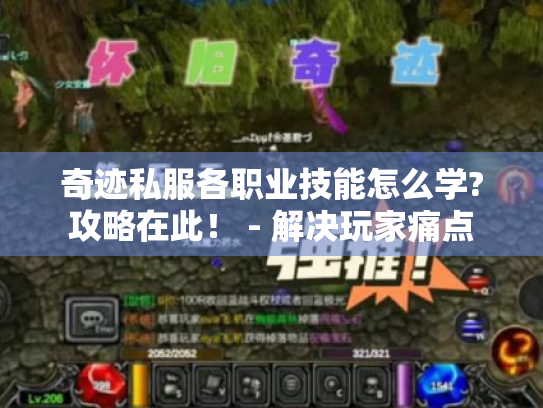 奇迹私服各职业技能怎么学?攻略在此! - 解决玩家痛点 奇迹私服各职业技能怎么学?攻略在此! - 解决玩家痛点