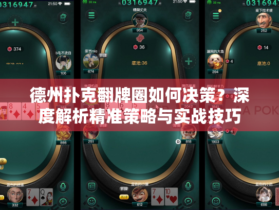 德州扑克翻牌圈如何决策?深度解析精准策略与实战技巧 德州扑克翻牌圈如何决策?深度解析精准策略与实战技巧