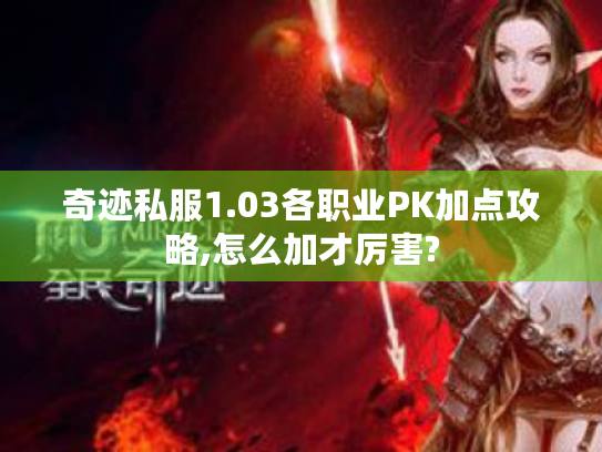 奇迹私服1.03各职业PK加点攻略,怎么加才厉害? 奇迹私服1.03各职业PK加点攻略,怎么加才厉害?