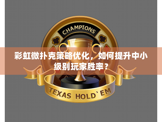彩虹微扑克策略优化，如何提升中小级别玩家胜率？
