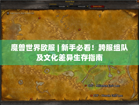 魔兽世界欧服 | 新手必看!跨服组队及文化差异生存指南 魔兽世界欧服 | 新手必看!跨服组队及文化差异生存指南