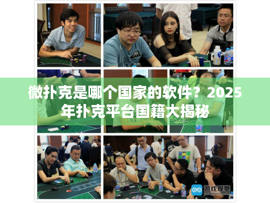 微扑克是哪个国家的软件？2025年扑克平台国籍大揭秘