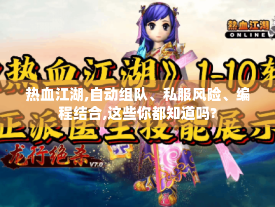 热血江湖,自动组队、私服风险、编程结合,这些你都知道吗? 热血江湖,自动组队、私服风险、编程结合,这些你都知道吗?