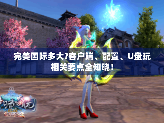 完美国际多大?客户端、配置、U盘玩相关要点全知晓！