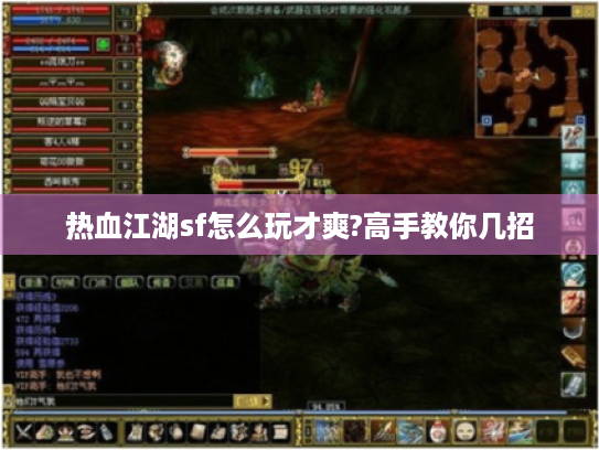 热血江湖sf怎么玩才爽?高手教你几招 热血江湖sf怎么玩才爽?高手教你几招