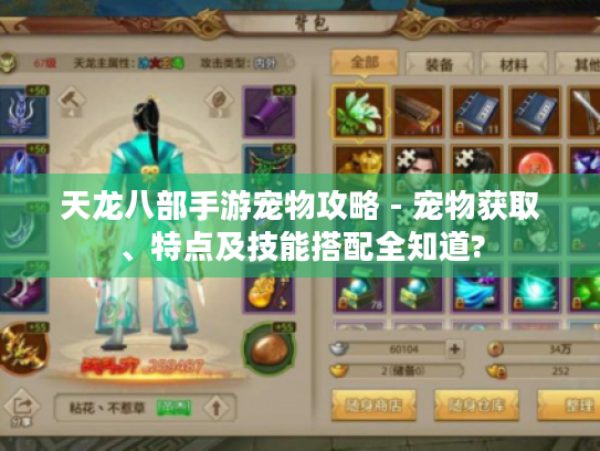 天龙八部手游宠物攻略 - 宠物获取、特点及技能搭配全知道? 天龙八部手游宠物攻略 - 宠物获取、特点及技能搭配全知道?