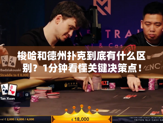 梭哈和德州扑克到底有什么区别?1分钟看懂关键决策点! 梭哈和德州扑克到底有什么区别?1分钟看懂关键决策点!