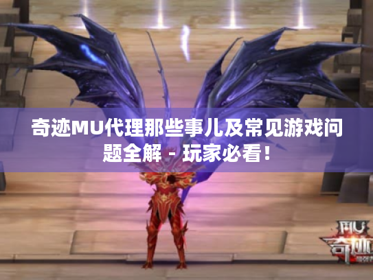 奇迹MU代理那些事儿及常见游戏问题全解 - 玩家必看! 奇迹MU代理那些事儿及常见游戏问题全解 - 玩家必看!