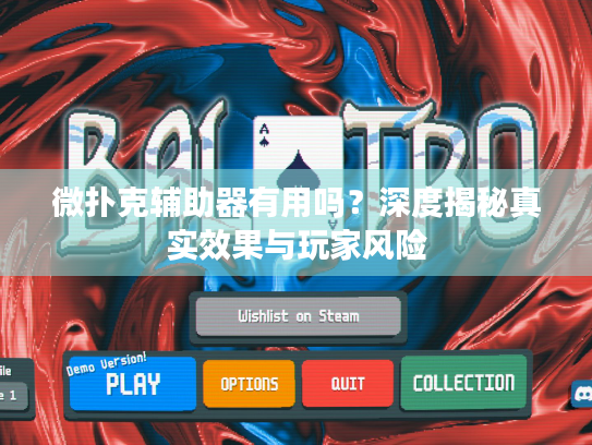 微扑克辅助器有用吗?深度揭秘真实效果与玩家风险 微扑克辅助器有用吗?深度揭秘真实效果与玩家风险