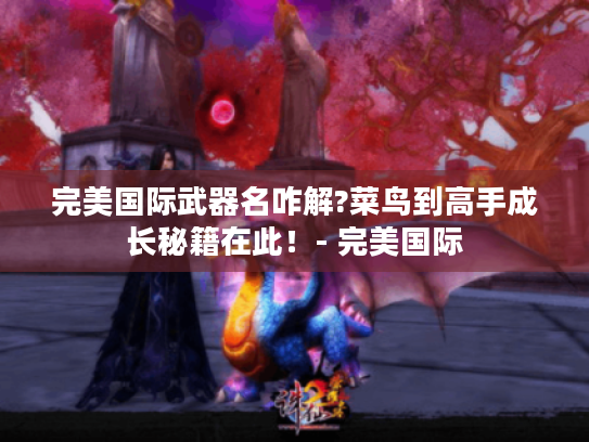 完美国际武器名咋解?菜鸟到高手成长秘籍在此！- 完美国际