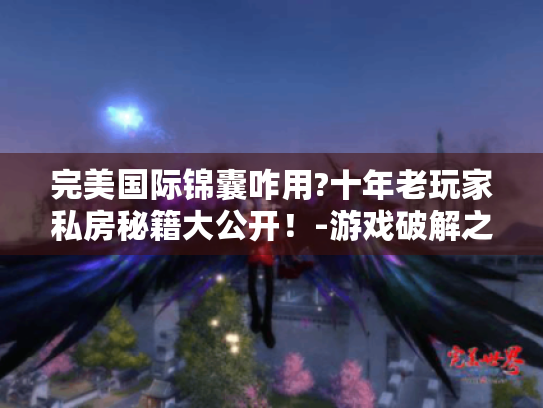 完美国际锦囊咋用?十年老玩家私房秘籍大公开！-游戏破解之道