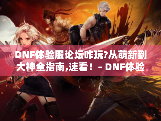 DNF体验服论坛咋玩?从萌新到大神全指南,速看!- DNF体验服论坛 DNF体验服论坛咋玩?从萌新到大神全指南,速看!- DNF体验服论坛