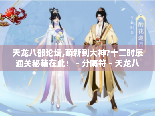 天龙八部论坛,萌新到大神?十二时辰通关秘籍在此！ - 分隔符 - 天龙八部论坛、萌新、大神、十二时辰、通关秘籍