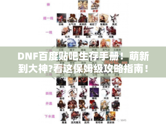 DNF百度贴吧生存手册!萌新到大神?看这保姆级攻略指南! DNF百度贴吧生存手册!萌新到大神?看这保姆级攻略指南!