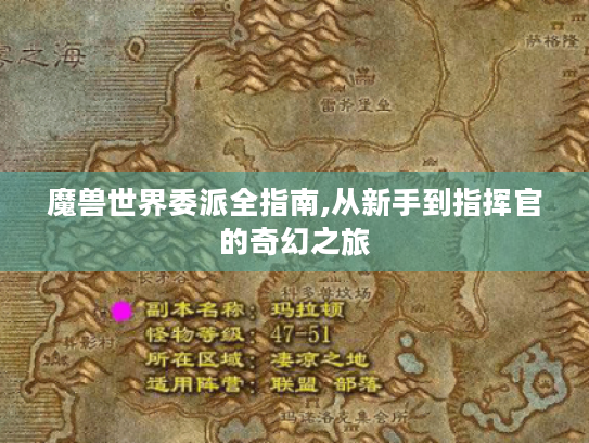 魔兽世界委派全指南,从新手到指挥官的奇幻之旅