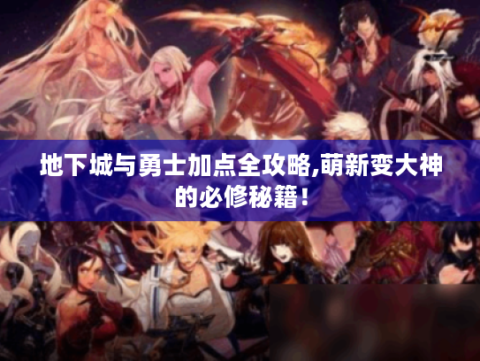 地下城与勇士加点全攻略,萌新变大神的必修秘籍！