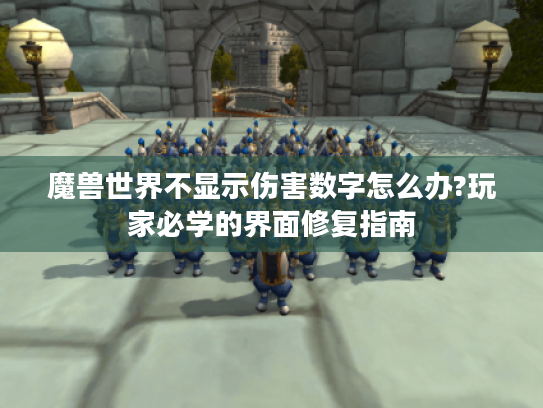 魔兽世界不显示伤害数字怎么办?玩家必学的界面修复指南 魔兽世界不显示伤害数字怎么办?玩家必学的界面修复指南