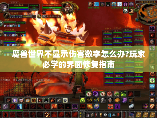 魔兽世界不显示伤害数字怎么办?玩家必学的界面修复指南 魔兽世界不显示伤害数字怎么办?玩家必学的界面修复指南