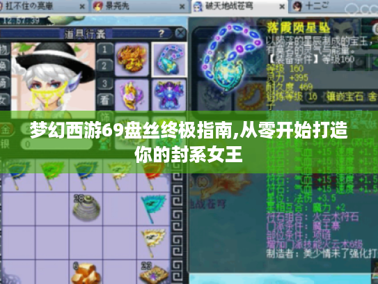 梦幻西游69盘丝终极指南,从零开始打造你的封系女王 梦幻西游69盘丝终极指南,从零开始打造你的封系女王