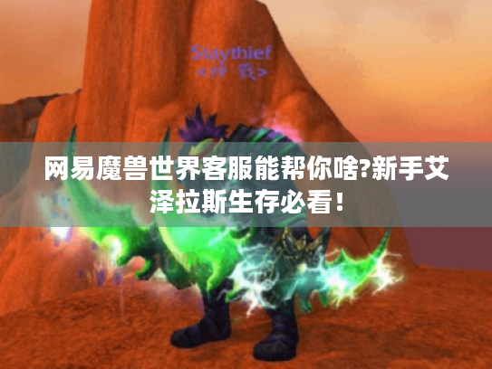 网易魔兽世界客服能帮你啥?新手艾泽拉斯生存必看！