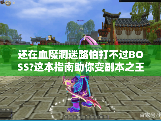 还在血魔洞迷路怕打不过BOSS?这本指南助你变副本之王！