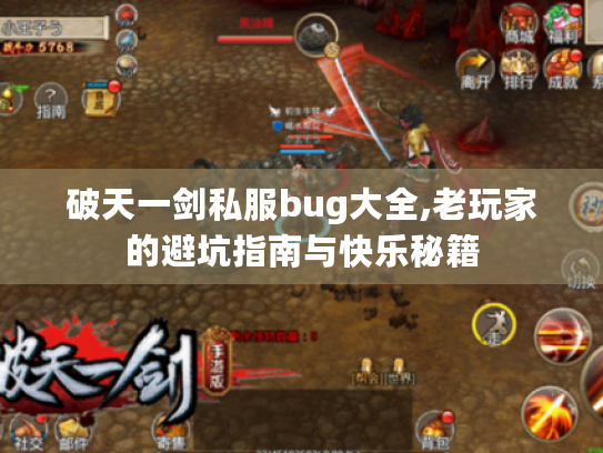 破天一剑私服bug大全,老玩家的避坑指南与快乐秘籍