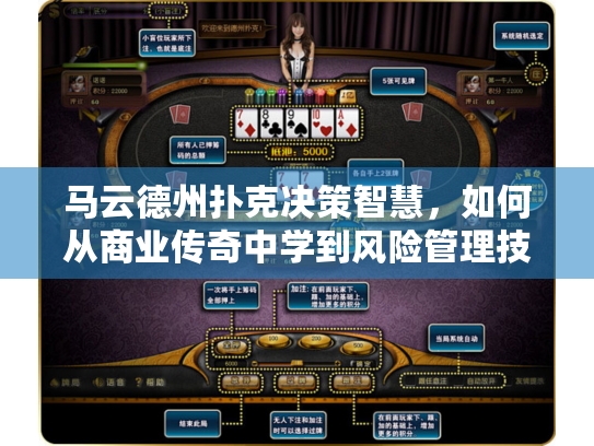马云德州扑克决策智慧，如何从商业传奇中学到风险管理技巧？