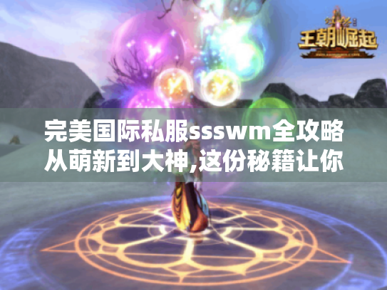 完美国际私服ssswm全攻略从萌新到大神,这份秘籍让你少走三年弯路！