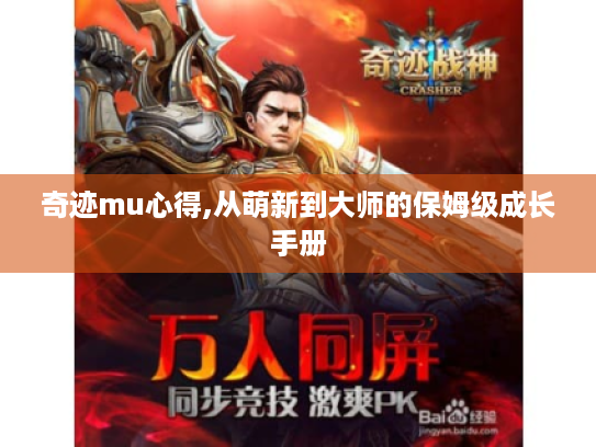 奇迹mu心得,从萌新到大师的保姆级成长手册 奇迹mu心得,从萌新到大师的保姆级成长手册
