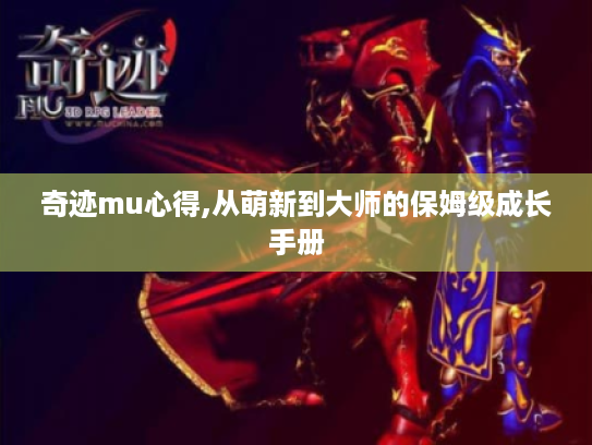 奇迹mu心得,从萌新到大师的保姆级成长手册 奇迹mu心得,从萌新到大师的保姆级成长手册