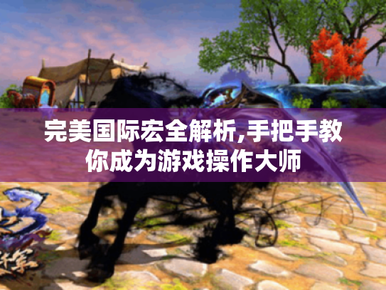 完美国际宏全解析,手把手教你成为游戏操作大师 完美国际宏全解析,手把手教你成为游戏操作大师